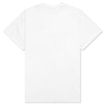 Women's Small Red Heart T-Shirt - White