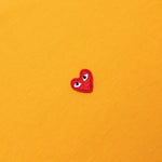 Small Red Heart T-Shirt - Yellow