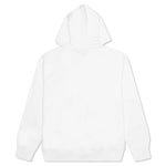 Stacked Heart Hooded Sweatshirt - White