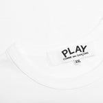Women's Big Heart L/S - White