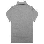 Women's Black Emblem Polo - Grey