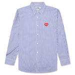 Comme des Garcons PLAY x the Artist Invader Broad Striped Shirt - Stripe A