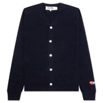 Comme des Garcons PLAY x the Artist Invader Button Cardigan - Navy