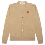 Comme des Garcons PLAY x the Artist Invader Cardigan - Camel