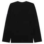 Comme des Garcons PLAY x the Artist Invader L/S Tee - Black