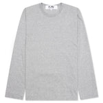 Comme des Garcons PLAY x the Artist Invader L/S Tee - Grey
