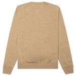 Comme des Garcons PLAY x the Artist Invader V-Neck Pullover - Camel