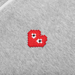 Comme des Garcons PLAY x the Artist Invader Women's Hooded Sweatshirt - Top Grey