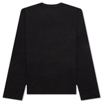 Comme des Garcons PLAY x the Artist Invader Women's L/S Tee - Black