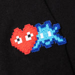Comme des Garcons PLAY x the Artist Invader Women's L/S Tee - Black