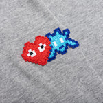 Comme des Garcons PLAY x the Artist Invader Women's L/S Tee - Grey
