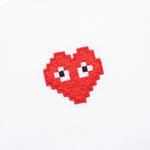 Comme des Garcons PLAY x the Artist Invader Women's T-Shirt - White