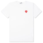 Comme des Garcons PLAY x the Artist Invader Women's T-Shirt - White