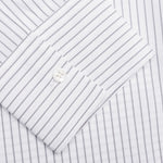 Contrast Patch Pocket Shirt - Grey/White