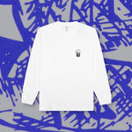 Converse x Joshua Vides Vides Long Sleeve Pocket Tee - White