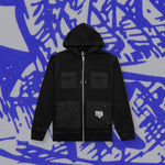 Converse x Joshua Vides Utility Full Zip - Black