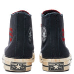 Converse x Barriers Chuck 70 Hi - Black/Fiery Red