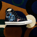 Converse x Jean-Michel Basquiat Chuck 70 Hi - Black/Multi/Egret