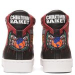 Converse x Chinatown Market Pro Leather Hi - Garnet/Black/Hyper Royal