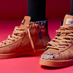 Converse x Bandulu Pro Leather Mid - Flux/Gum/Light Honey