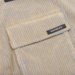 Corduroy Logo Cargo Pants - Beige Wash