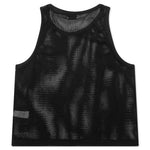 Cotton Big Mesh Tank - Black