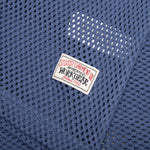 Cotton Big Mesh Tank - Navy