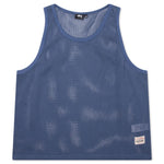 Cotton Big Mesh Tank - Navy