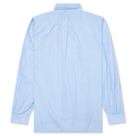 Double Regular Collar Shirt - Sax Blue