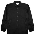Cotton Poplin Shirt - Black
