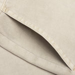 Cotton Tailored Short - Beige