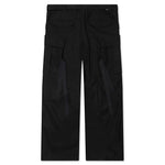 Cotton Twill Pants - Black