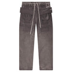 Creatch Wide Cargo Drawstring Pants - Dust