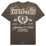 Crest T-Shirt - Dark Taupe