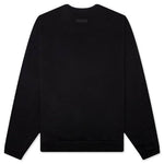 Crewneck Sweater - Jet Black