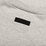 Heavy Jersey Crewneck T-Shirt - Light Heather Grey