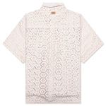 Crochet Button Up - Bone