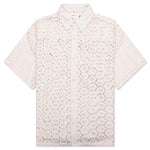 Crochet Button Up - Bone