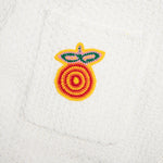 Crochet Shorts With Patches - White