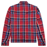 Cropped Outershirt - Red Plaid