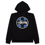 Cross Dot Hoodie - Black