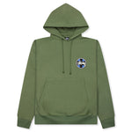 Cross Dot Hoodie - Olive