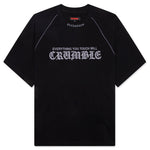 Crumble Heavyweight Raglan - Black