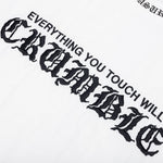 Crumble Heavyweight Raglan - White