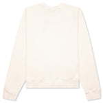 Crystal Bunny Crewneck - Vintage White