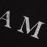 Crystal Embellished MA Hoodie - Black