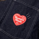Denim Coverall Jacket Rigid - Indigo