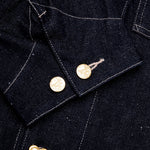 Denim Coverall Jacket Rigid - Indigo