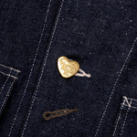Denim Coverall Jacket Rigid - Indigo