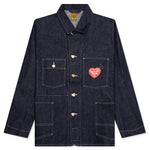 Denim Coverall Jacket Rigid - Indigo